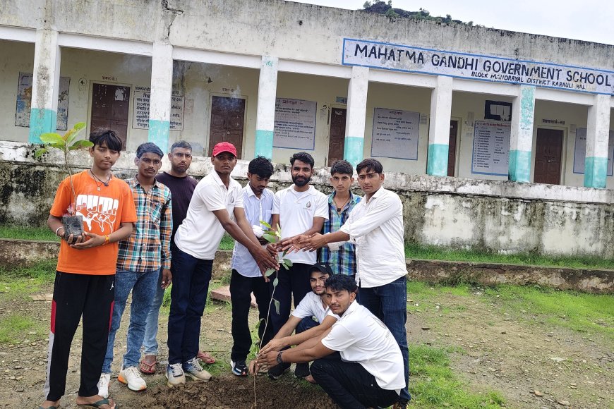 समाजसेवी कमलेश घुनावत ने 23वें जन्मदिन पर रक्तदान और 101 पौधे लगाकर दिया सेवा और पर्यावरण संरक्षण का संदेश