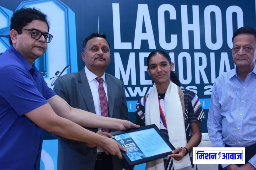पूजा बिश्नोई लाचू मेमोरियल अवार्ड 2025 से सम्मानित, 60वीं वर्षगांठ पर आयोजन