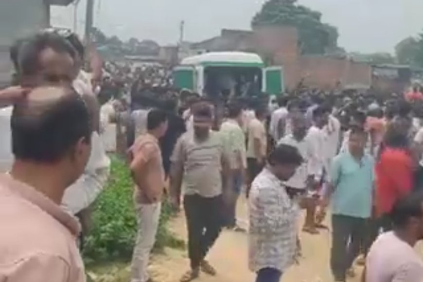लखनऊ में अवैध पटाखा फैक्ट्री में भीषण विस्फोट, एक ही परिवार के 4 लोगों की मौत