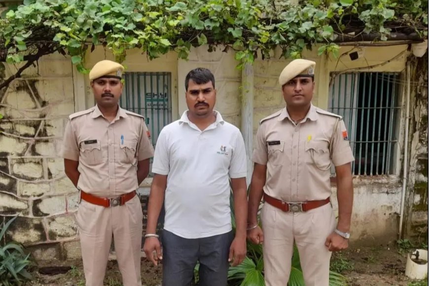 गंगापुर सिटी: उदेई मोड पुलिस ने अवैध हथियार के साथ बिजली विभाग के टेक्निशियन को पकड़ा