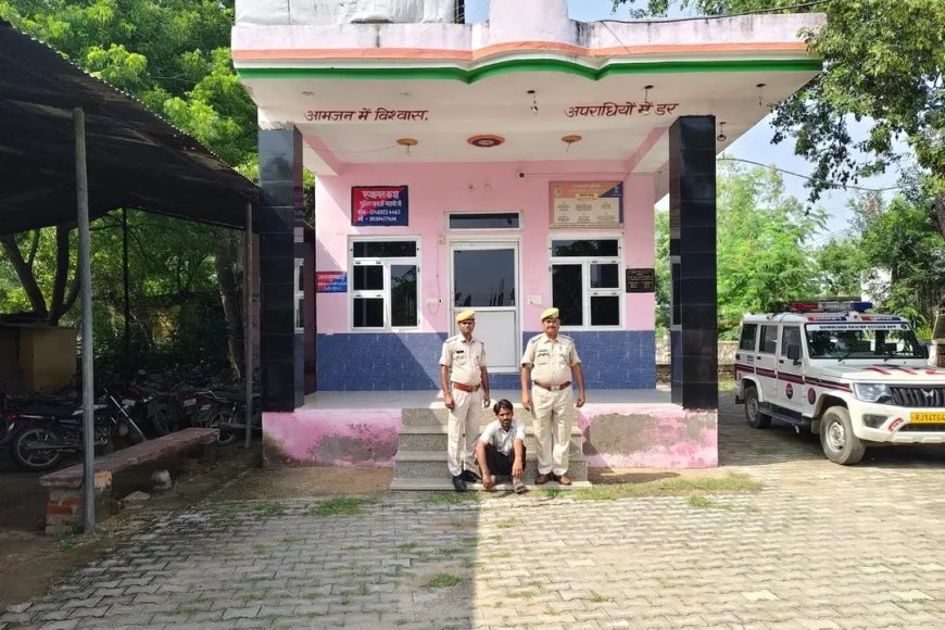 करौली: जमीन विवाद में हुई फायरिंग के मुख्य आरोपी अजय उर्फ टुण्डा को पुलिस ने 36 घंटे में दबोचा