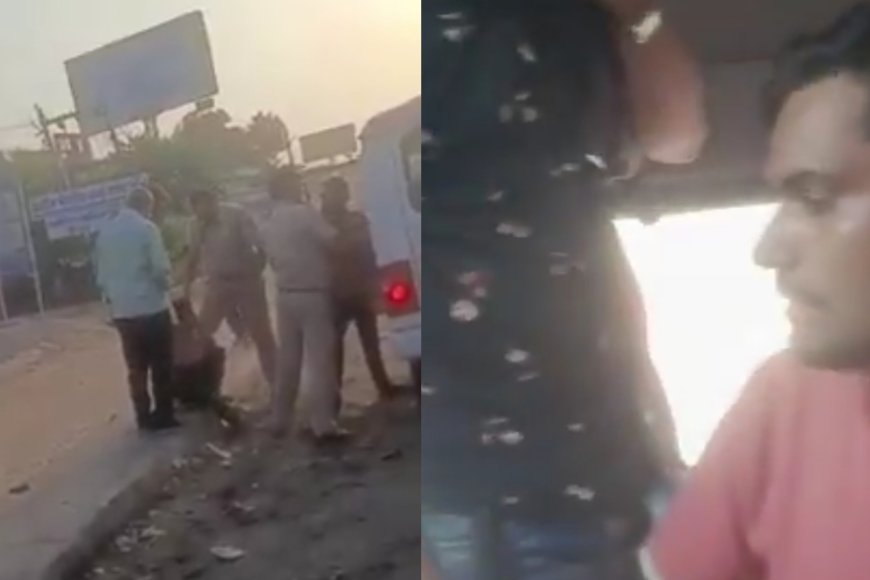 धौलपुर में परीक्षा देने जा रहे युवक से बस कंडक्टर ने की मारपीट, वीडियो वायरल