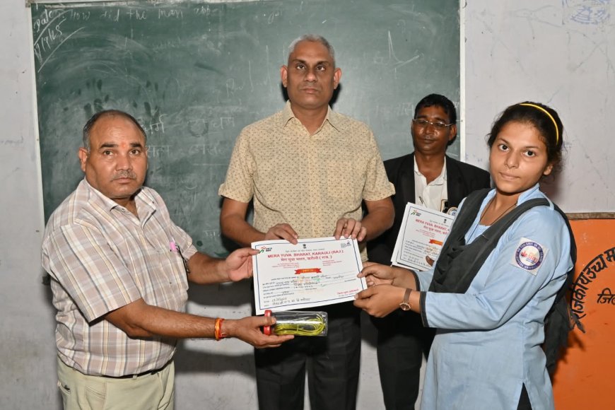 करौली में मेरा युवा भारत द्वारा हिंदी दिवस सप्ताह का भव्य आयोजन, युवाओं में दिखा उत्साह