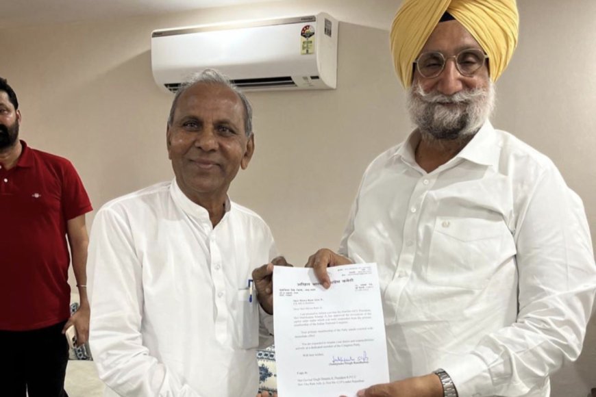 बाड़मेर : अश्लील वीडियो और रेप मामले में निलंबित पूर्व विधायक मेवाराम जैन की कांग्रेस में वापसी