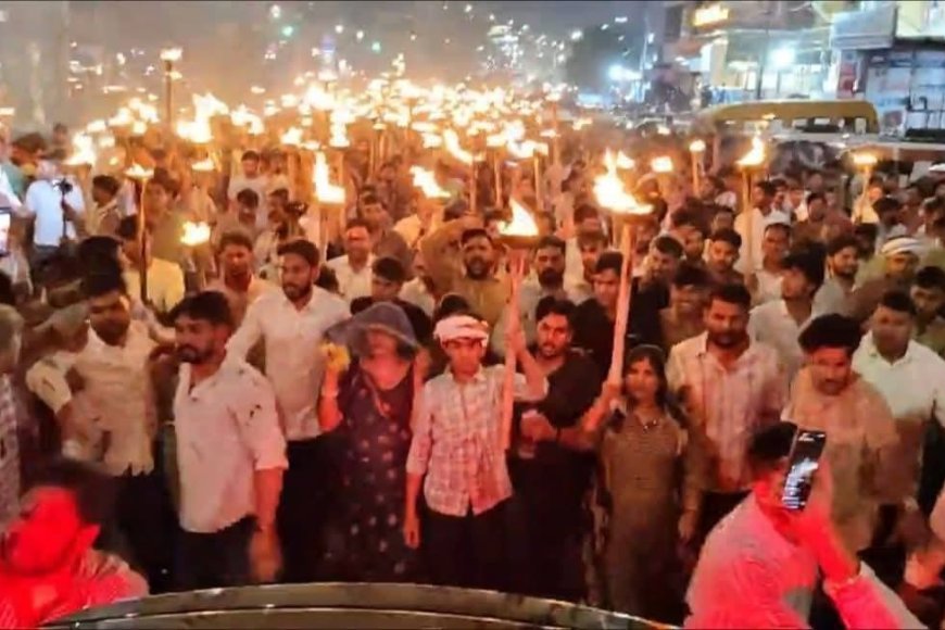 झालावाड़ : दलित-आदिवासी बच्चों को न्याय की मांग पर सड़कों पर उतरे छात्र