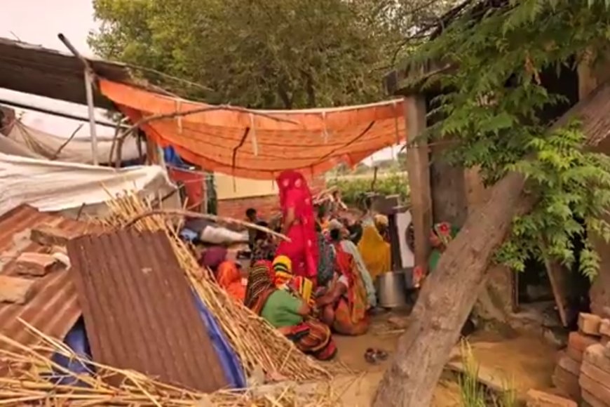 आगरा : भाई-भाई के झगड़े में भाई की हत्या, गला दबाकर मारा