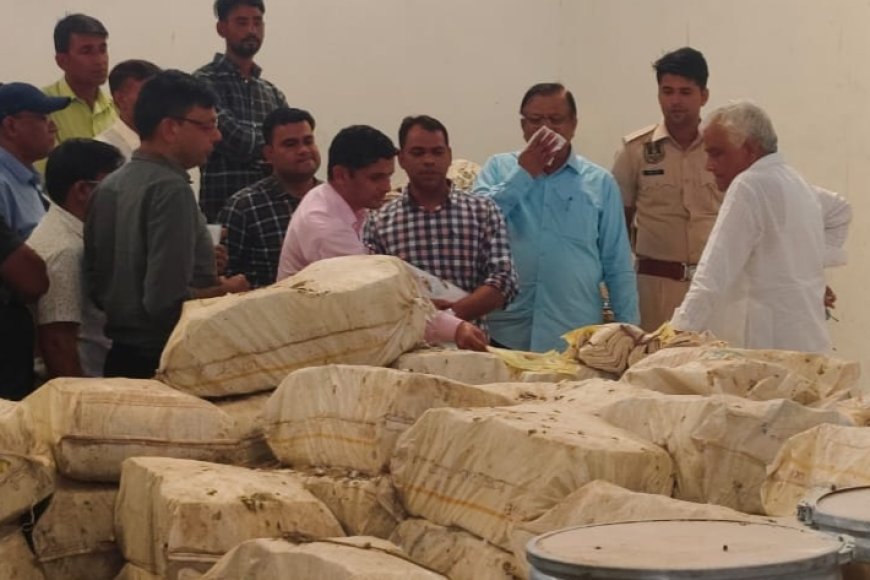 खाद-बीज की गुणवत्ता पर मंत्री का सख्त रूख: गंगापुर सिटी में कृषि मंत्री ने छापे मारे