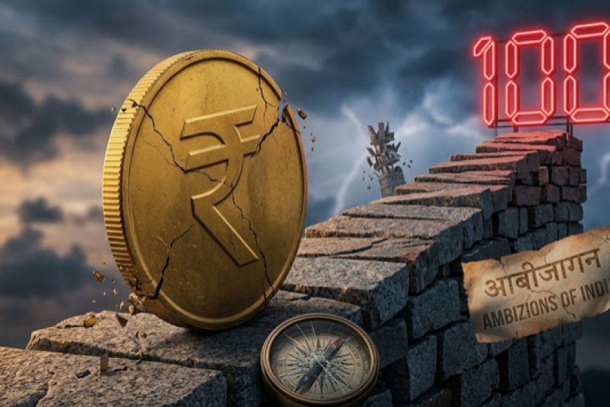 ₹100 का डॉलर: क्या कमजोर होता रुपया भारत के आर्थिक सपनों के लिए बनेगा बड़ी चुनौती?