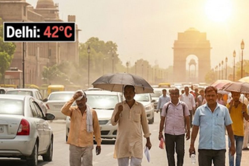 आज का मौसम 11 अप्रैल: दिल्ली में गर्मी, लखनऊ में सुहावना मौसम