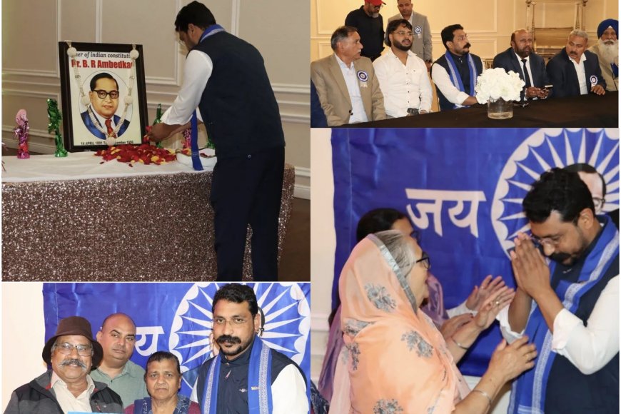अमेरिका में गूंजा 'जय भीम': चंद्रशेखर आजाद ने कैलिफ़ोर्निया में बाबा साहेब की 135वीं जयंती पर ली बड़ी शपथ