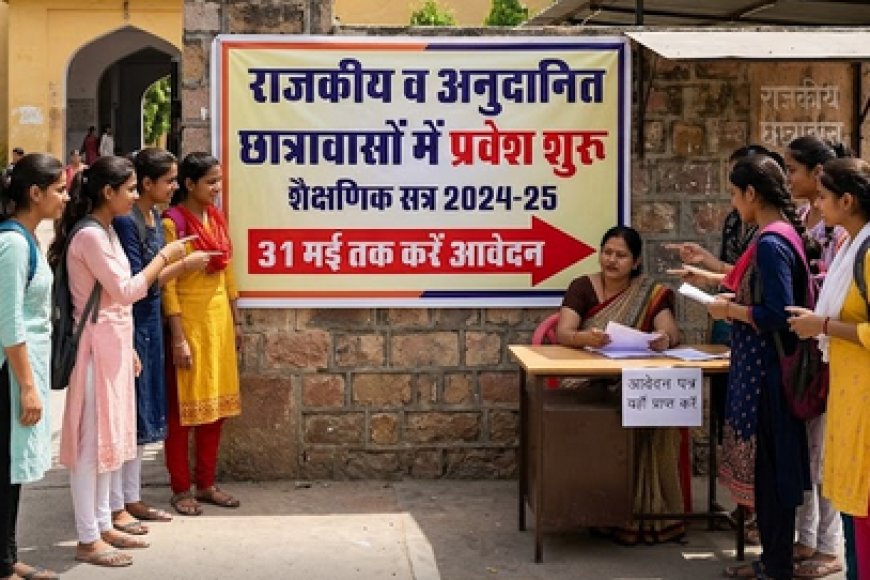 राजकीय व अनुदानित छात्रावासों में प्रवेश शुरू, 31 मई तक करें आवेदन