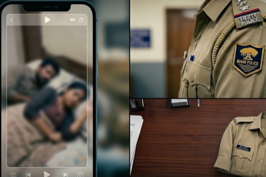 बिहार पुलिस वायरल वीडियो मामला: सिवान में एसआई और महिला कांस्टेबल निलंबित
