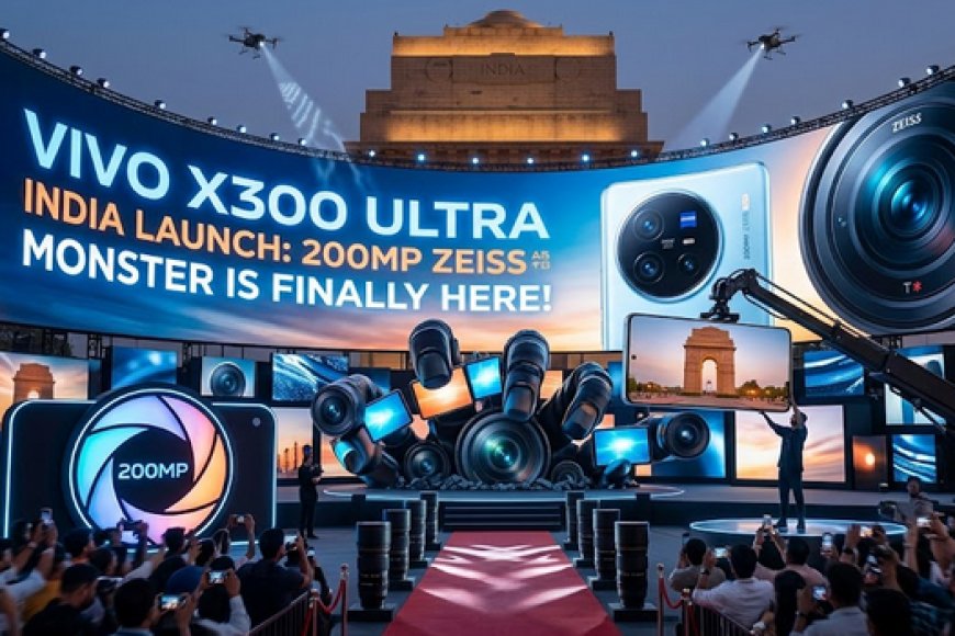 Vivo X300 Ultra भारत में लॉन्च: 200MP कैमरे वाला दमदार स्मार्टफोन जल्द आएगा