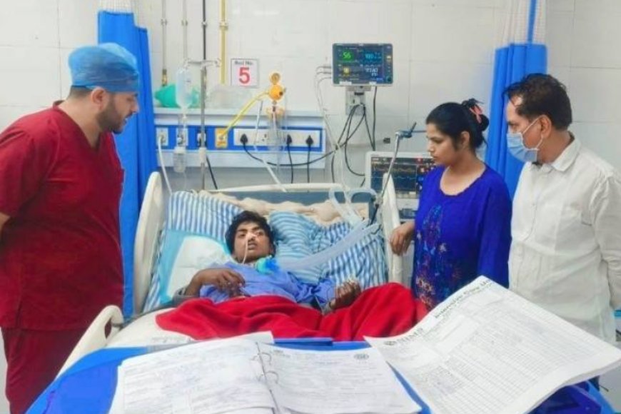 खाकी पर कलंक: भिवाड़ी में पुलिस की 'थर्ड डिग्री' से दलित नाबालिग वेंटिलेटर पर; न्याय के लिए अस्पताल पहुँचीं पूजा वर्मा