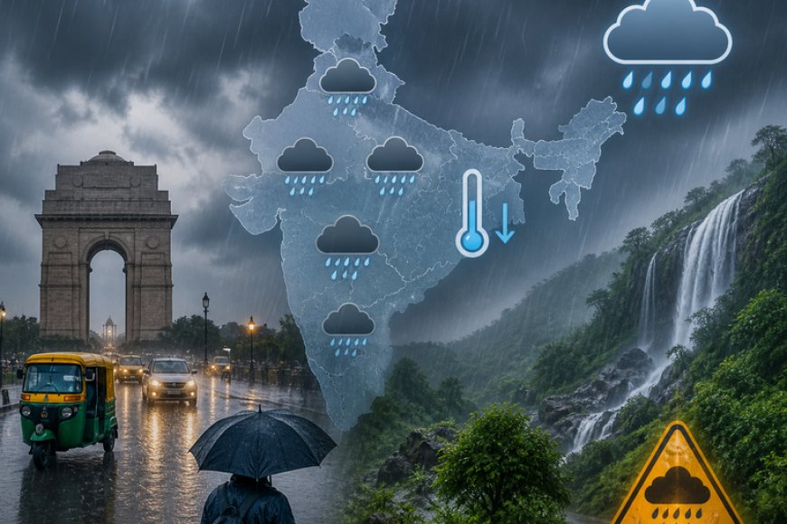 मई में 'मानसून' जैसा अहसास: IMD का अलर्ट, भीषण गर्मी के बीच झमाझम बारिश और ठंडक की भविष्यवाणी