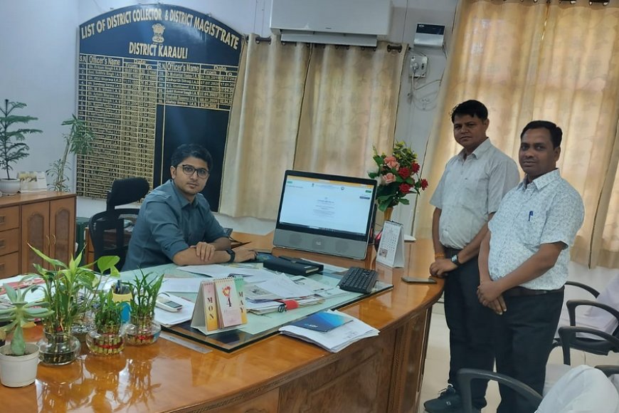 Census 2027: करौली जिला कलेक्टर ने खुद पोर्टल पर भरी जानकारी; राजस्थान में स्व-गणना अभियान का हुआ शिलान्यास