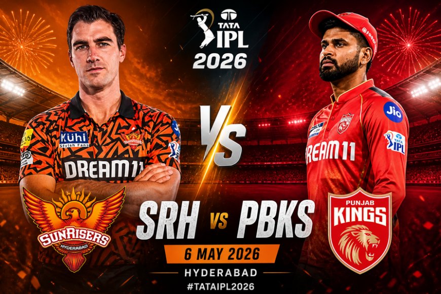 IPL 2026: हैदराबाद में भिड़ेंगे सनराइजर्स और पंजाब किंग्स; क्या SRH रोक पाएगी टेबल टॉपर PBKS का विजयी रथ?