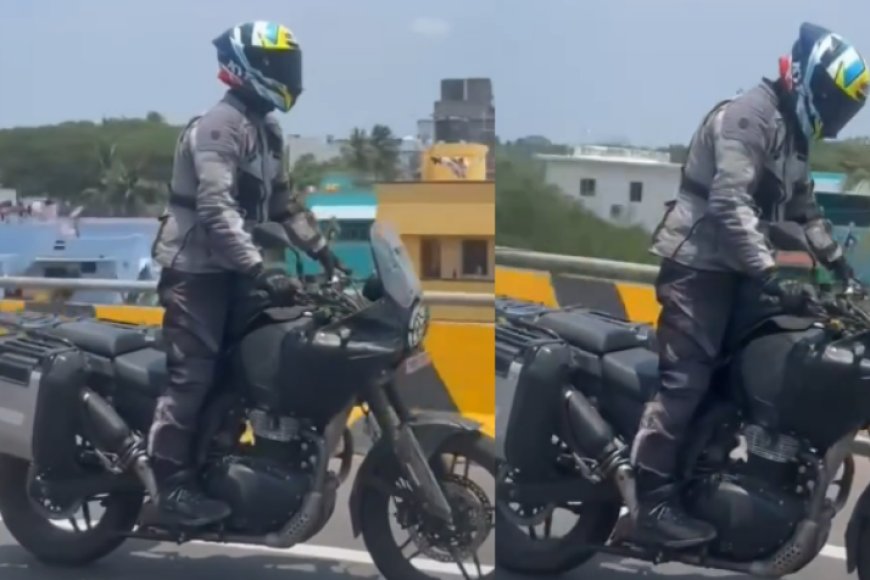 Royal Enfield Himalayan 750: टेस्टिंग के दौरान दिखी नई हिमालयन; 750cc इंजन और शानदार एक्सेसरीज के साथ जल्द देगी दस्तक