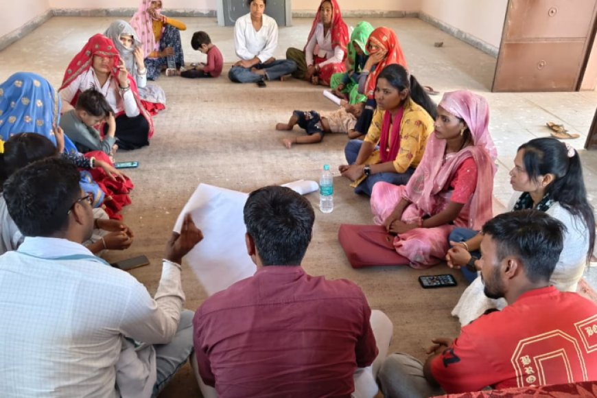 बाल विवाह के खिलाफ 'डिजिटल मैपिंग' का सहारा: मासलपुर के भावली में समुदाय ने लिया कुप्रथा मिटाने का संकल्प