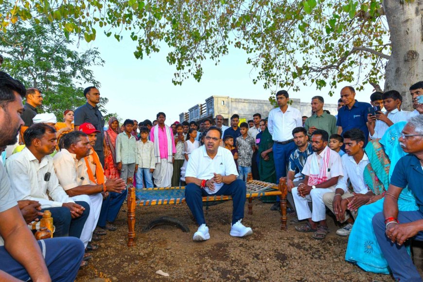 बांसवाड़ा के आदिवासी गांव पहुंचे मुख्यमंत्री, विकास कार्यों की दी करोड़ों की सौगात