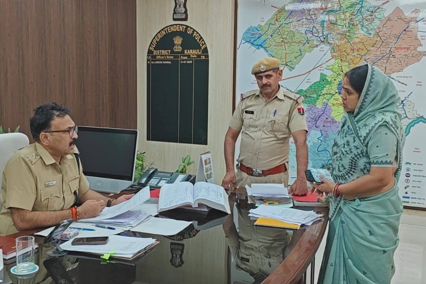 करौली में राहुल सैन प्रकरण को लेकर बढ़ा विवाद, पूर्व सभापति डॉ. राजरानी शर्मा ने एसपी से की निष्पक्ष जांच की मांग